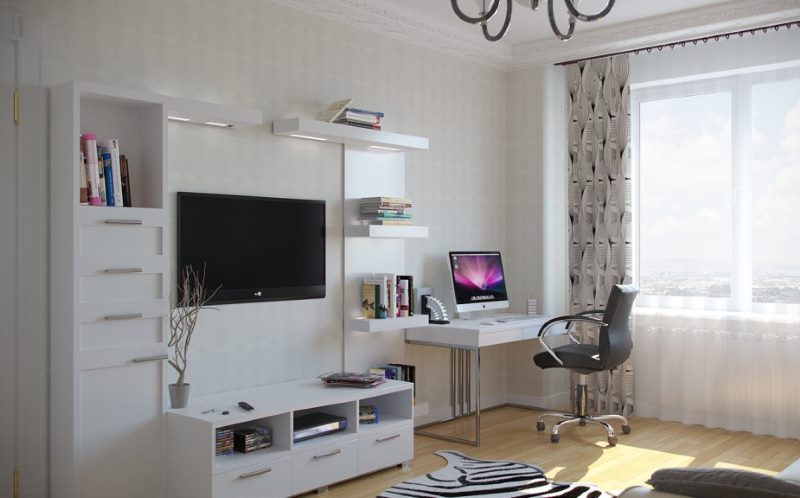 Making room for work in a common room