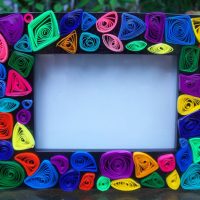 Quilling décoration de cadre