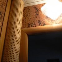 Conduit perforé sur le tuyau de chauffage