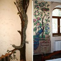 Exemples de décoration artistique de tuyaux de chauffage