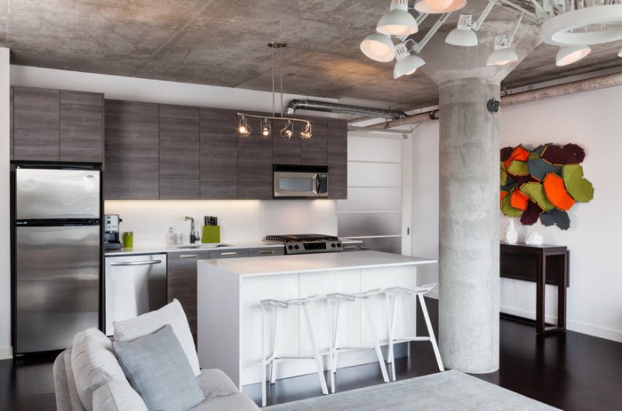 Cuisine de style Art Nouveau.