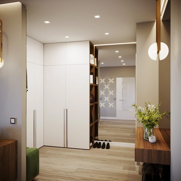 Il ne doit y avoir aucune faible luminosité - il est important de s'habiller et de se déshabiller confortablement, de bien regarder votre reflet dans le miroir avant de sortir.